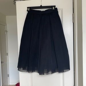 Aqua tulle skirt